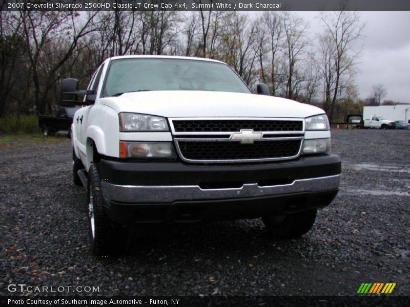 Summit White / Dark Charcoal 2007 Chevrolet Silverado 2500HD Classic LT Crew Cab 4x4