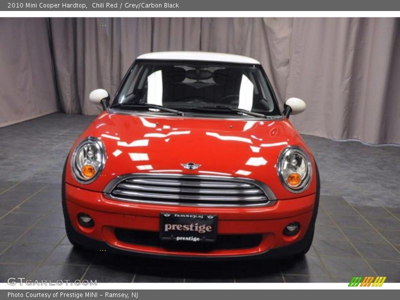 Chili Red / Grey/Carbon Black 2010 Mini Cooper Hardtop