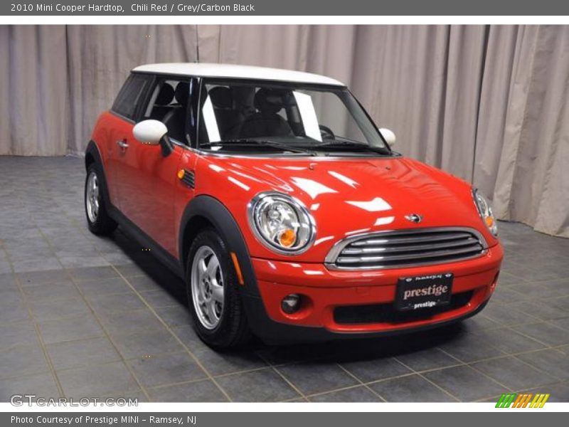 Chili Red / Grey/Carbon Black 2010 Mini Cooper Hardtop