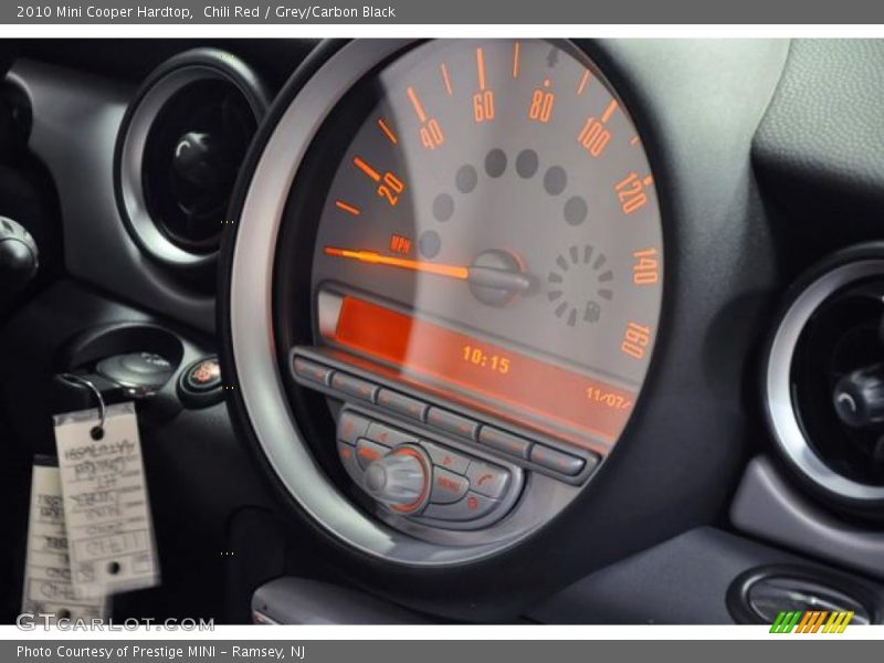 Chili Red / Grey/Carbon Black 2010 Mini Cooper Hardtop