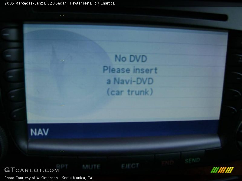 Pewter Metallic / Charcoal 2005 Mercedes-Benz E 320 Sedan