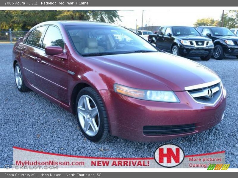 Redondo Red Pearl / Camel 2006 Acura TL 3.2