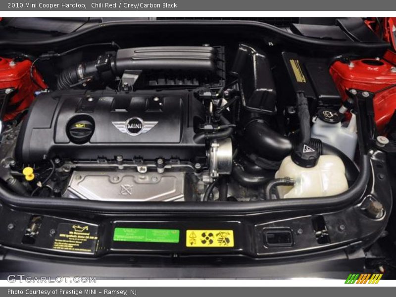 Chili Red / Grey/Carbon Black 2010 Mini Cooper Hardtop