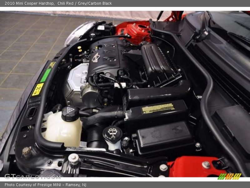 Chili Red / Grey/Carbon Black 2010 Mini Cooper Hardtop