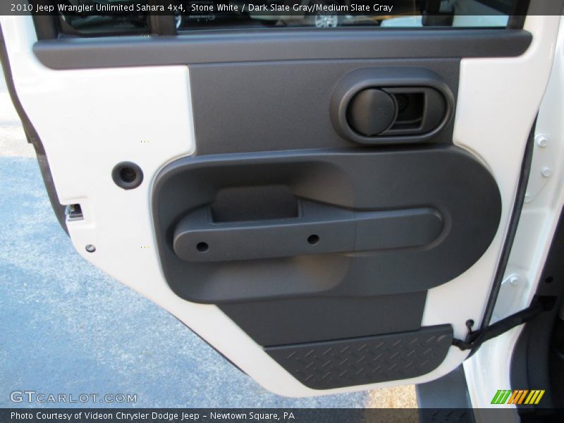 Stone White / Dark Slate Gray/Medium Slate Gray 2010 Jeep Wrangler Unlimited Sahara 4x4