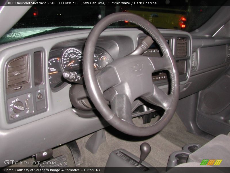 Summit White / Dark Charcoal 2007 Chevrolet Silverado 2500HD Classic LT Crew Cab 4x4