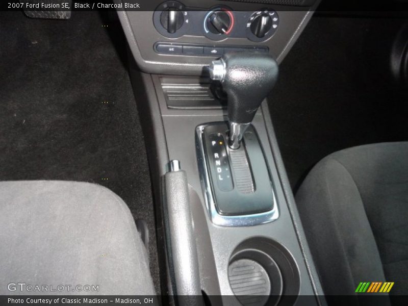 Black / Charcoal Black 2007 Ford Fusion SE