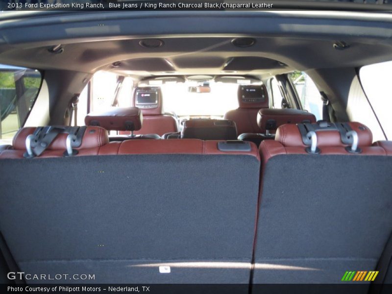 Blue Jeans / King Ranch Charcoal Black/Chaparral Leather 2013 Ford Expedition King Ranch