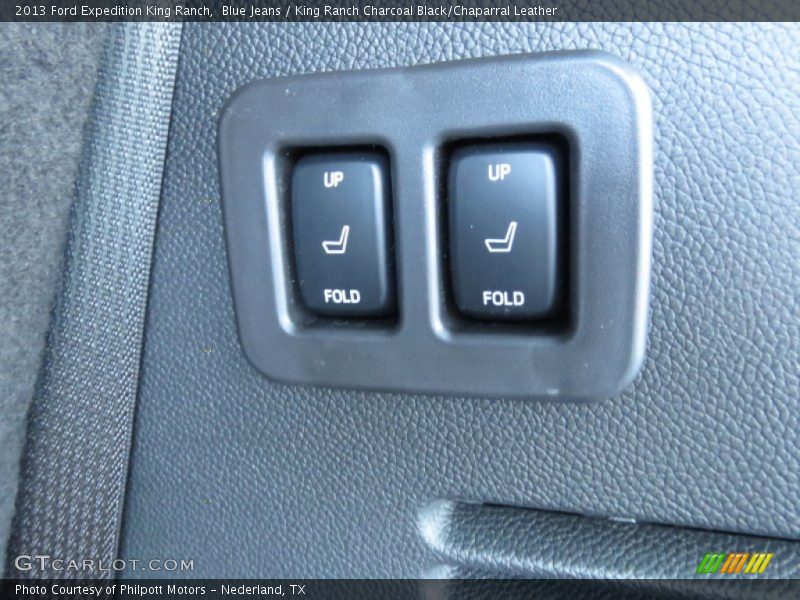 Blue Jeans / King Ranch Charcoal Black/Chaparral Leather 2013 Ford Expedition King Ranch