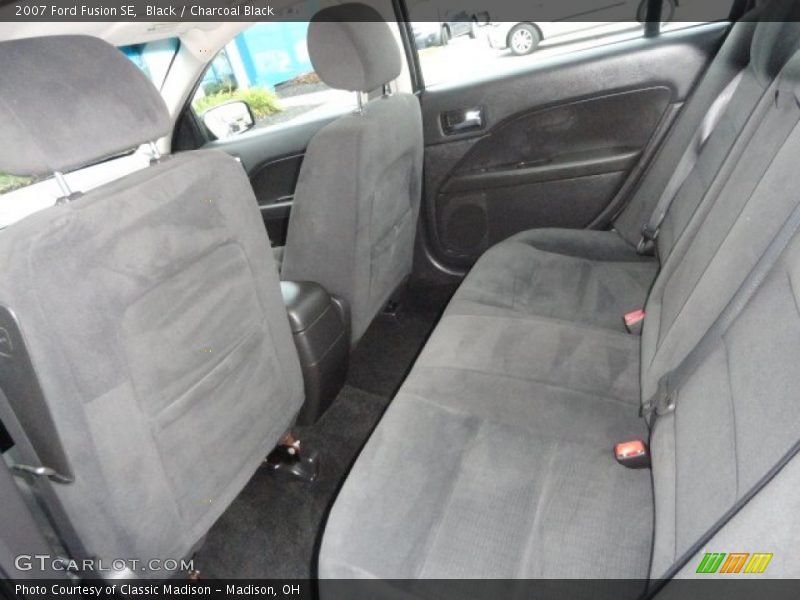 Black / Charcoal Black 2007 Ford Fusion SE