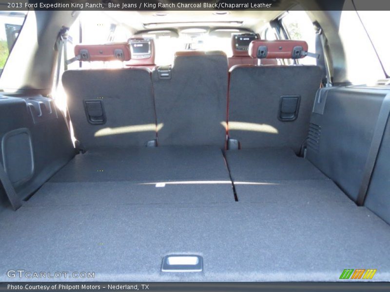 Blue Jeans / King Ranch Charcoal Black/Chaparral Leather 2013 Ford Expedition King Ranch