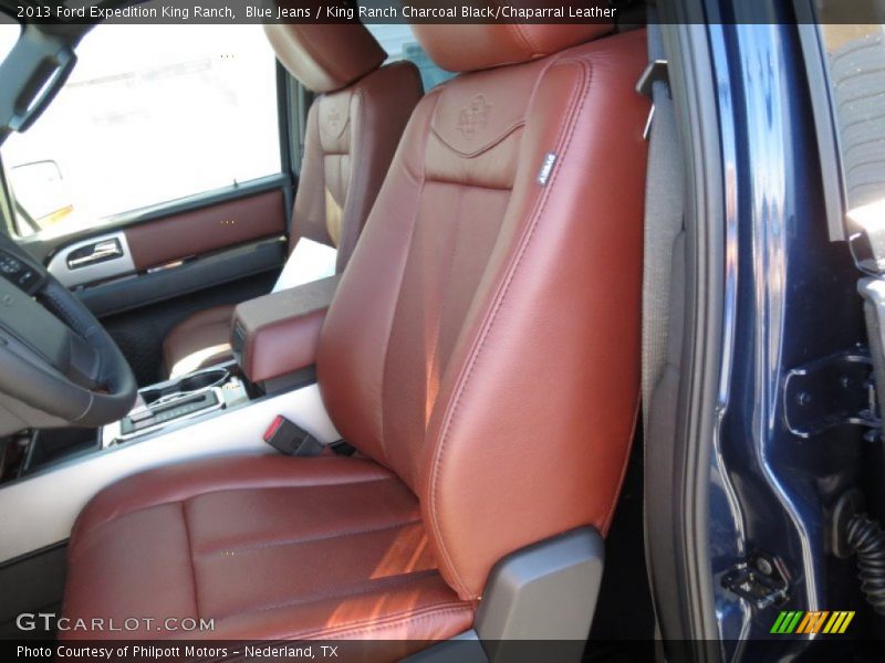  2013 Expedition King Ranch King Ranch Charcoal Black/Chaparral Leather Interior