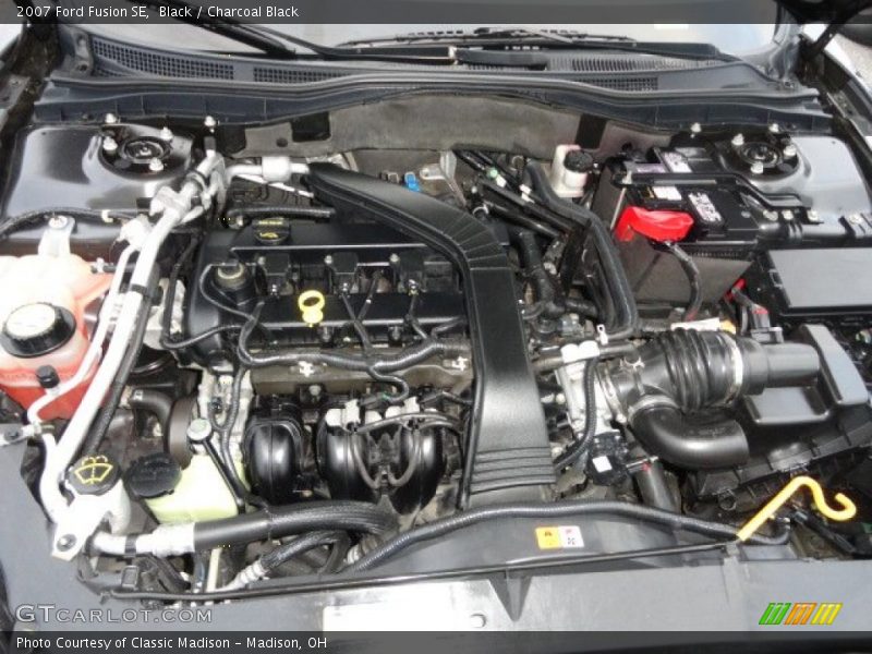 Black / Charcoal Black 2007 Ford Fusion SE