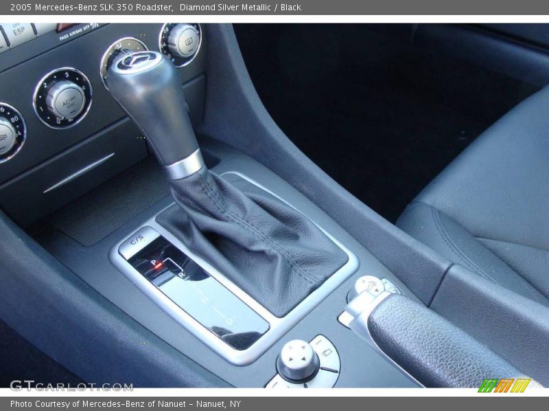 Diamond Silver Metallic / Black 2005 Mercedes-Benz SLK 350 Roadster
