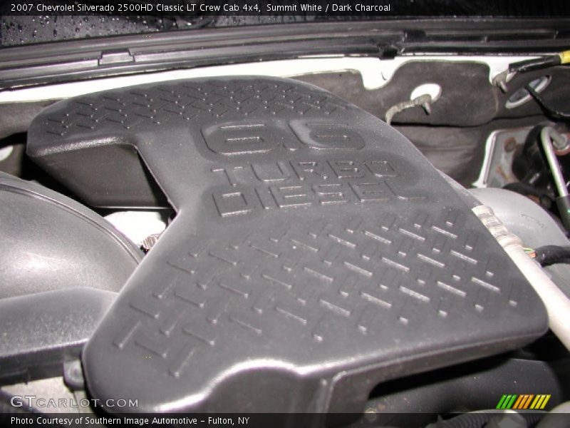 Summit White / Dark Charcoal 2007 Chevrolet Silverado 2500HD Classic LT Crew Cab 4x4