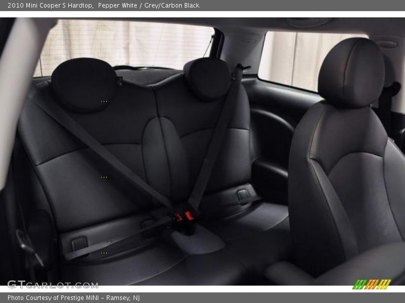 Pepper White / Grey/Carbon Black 2010 Mini Cooper S Hardtop