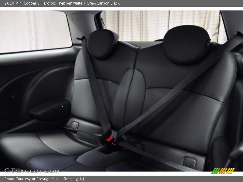 Pepper White / Grey/Carbon Black 2010 Mini Cooper S Hardtop