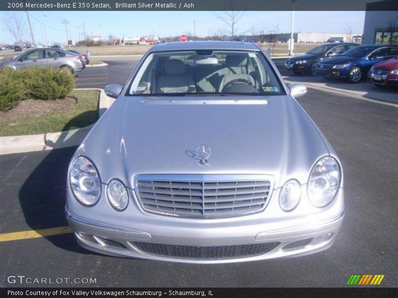 Brilliant Silver Metallic / Ash 2006 Mercedes-Benz E 350 Sedan