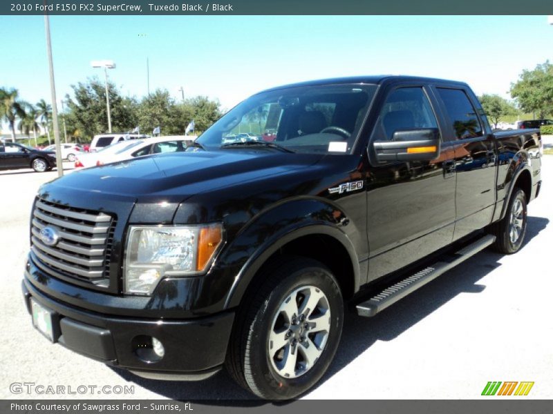 Tuxedo Black / Black 2010 Ford F150 FX2 SuperCrew