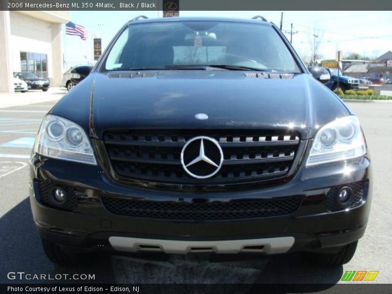 Black / Black 2006 Mercedes-Benz ML 350 4Matic