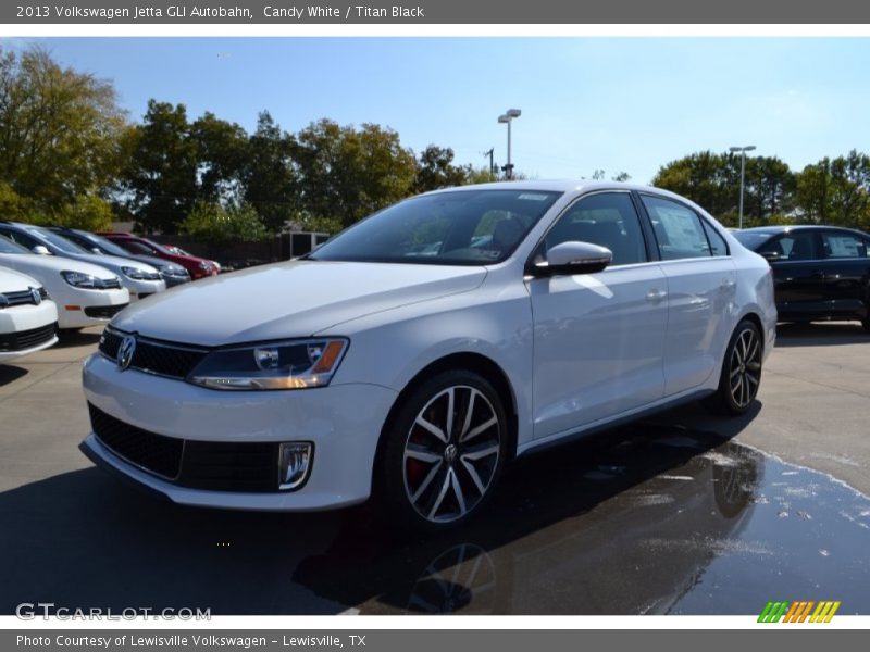 Candy White / Titan Black 2013 Volkswagen Jetta GLI Autobahn