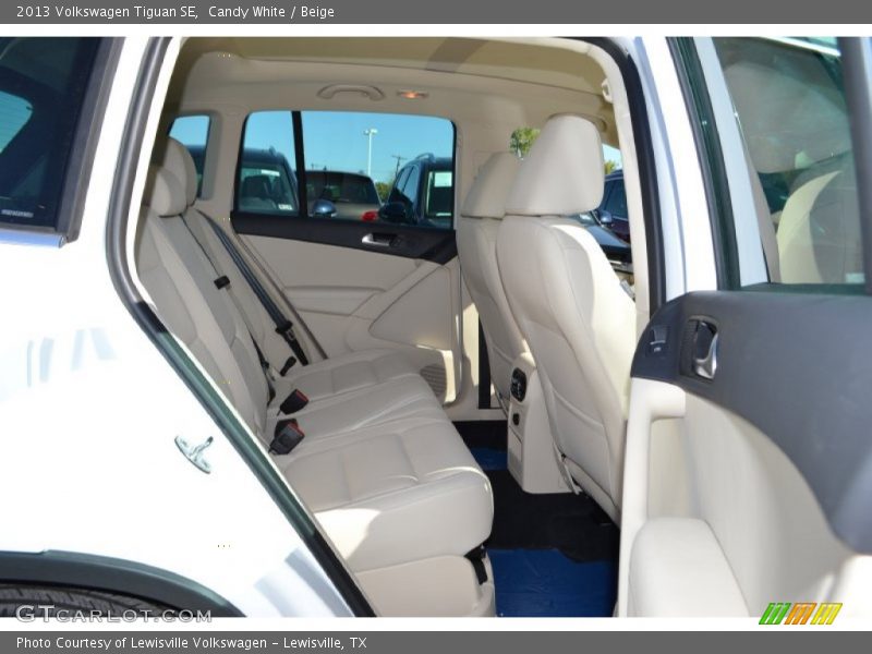 Candy White / Beige 2013 Volkswagen Tiguan SE
