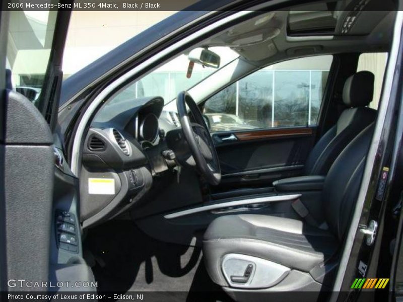Black / Black 2006 Mercedes-Benz ML 350 4Matic