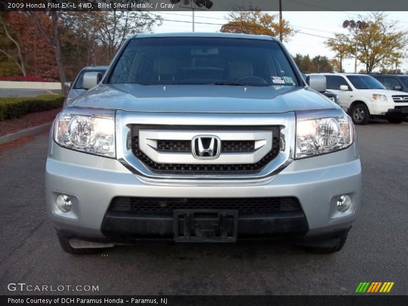 Billet Silver Metallic / Gray 2009 Honda Pilot EX-L 4WD