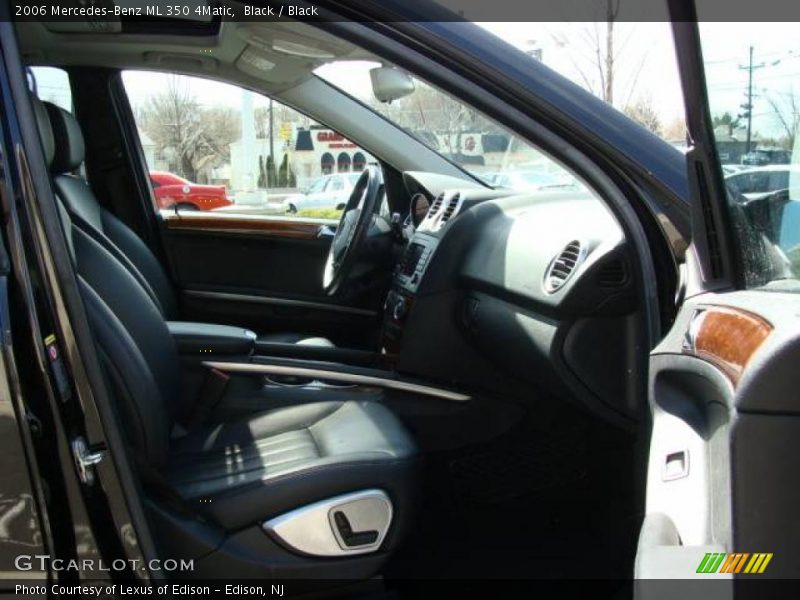 Black / Black 2006 Mercedes-Benz ML 350 4Matic