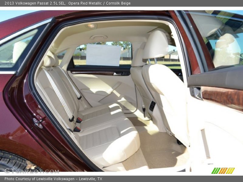 Opera Red Metallic / Cornsilk Beige 2013 Volkswagen Passat 2.5L SEL