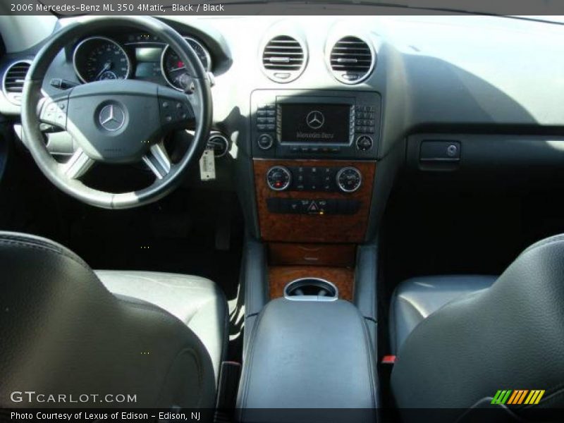 Black / Black 2006 Mercedes-Benz ML 350 4Matic