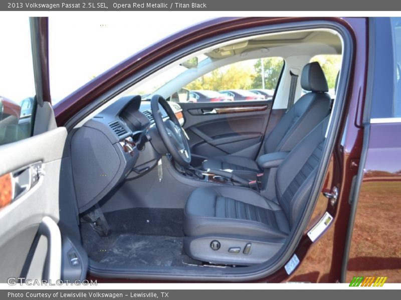 Opera Red Metallic / Titan Black 2013 Volkswagen Passat 2.5L SEL