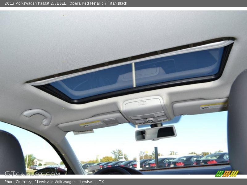 Opera Red Metallic / Titan Black 2013 Volkswagen Passat 2.5L SEL