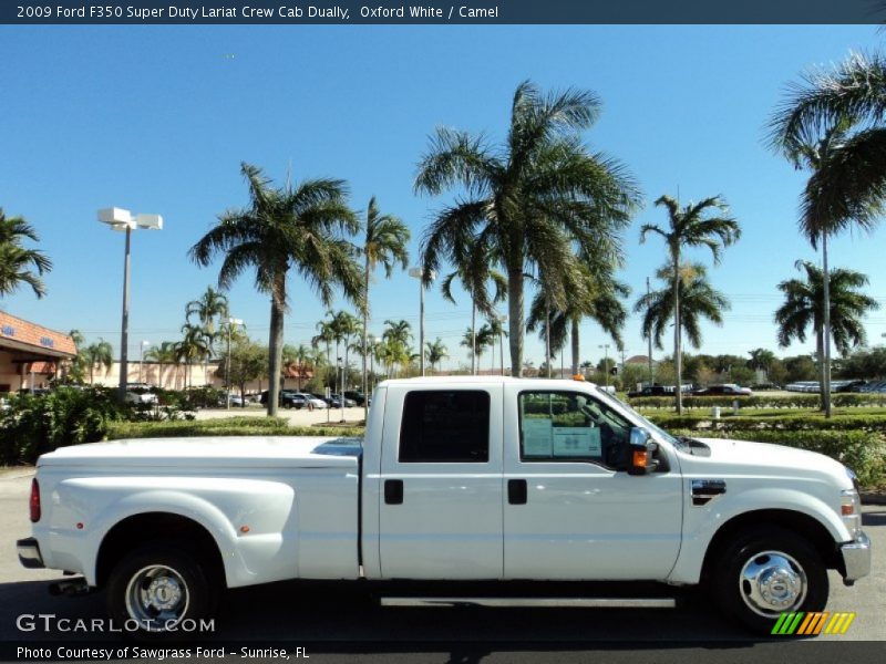 2009 F350 Super Duty Lariat Crew Cab Dually Oxford White