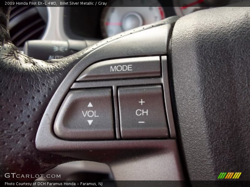 Billet Silver Metallic / Gray 2009 Honda Pilot EX-L 4WD