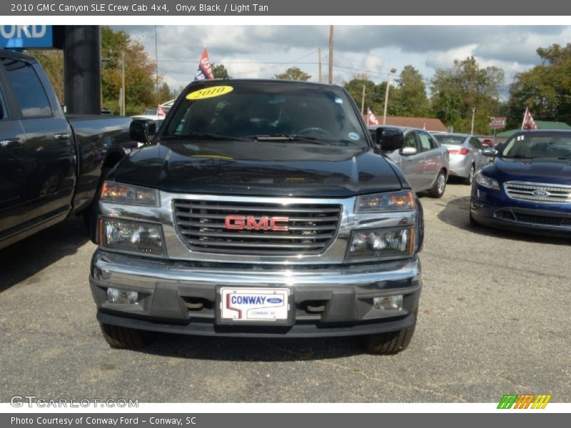 Onyx Black / Light Tan 2010 GMC Canyon SLE Crew Cab 4x4