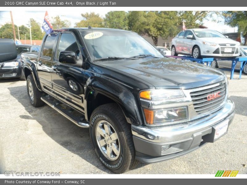 Onyx Black / Light Tan 2010 GMC Canyon SLE Crew Cab 4x4
