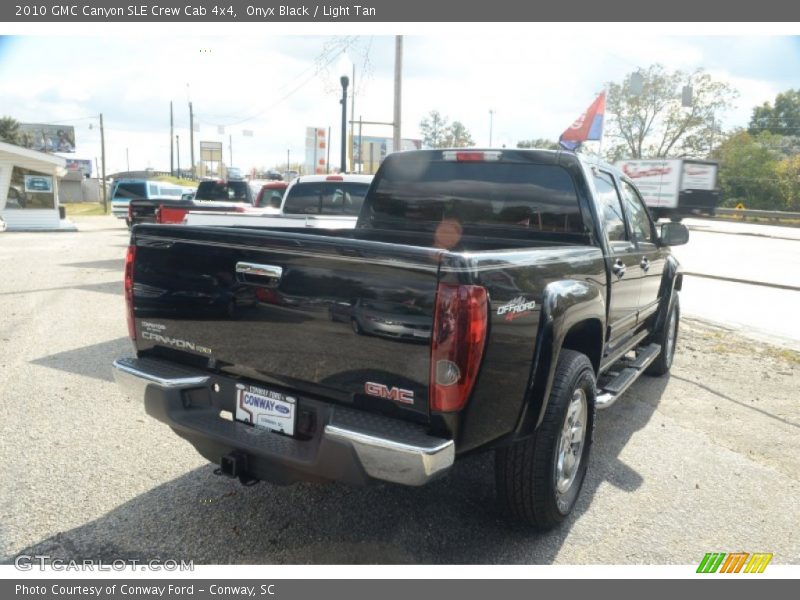 Onyx Black / Light Tan 2010 GMC Canyon SLE Crew Cab 4x4
