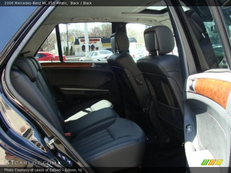 Black / Black 2006 Mercedes-Benz ML 350 4Matic