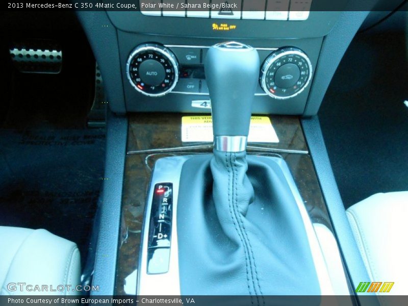  2013 C 350 4Matic Coupe 7 Speed Automatic Shifter