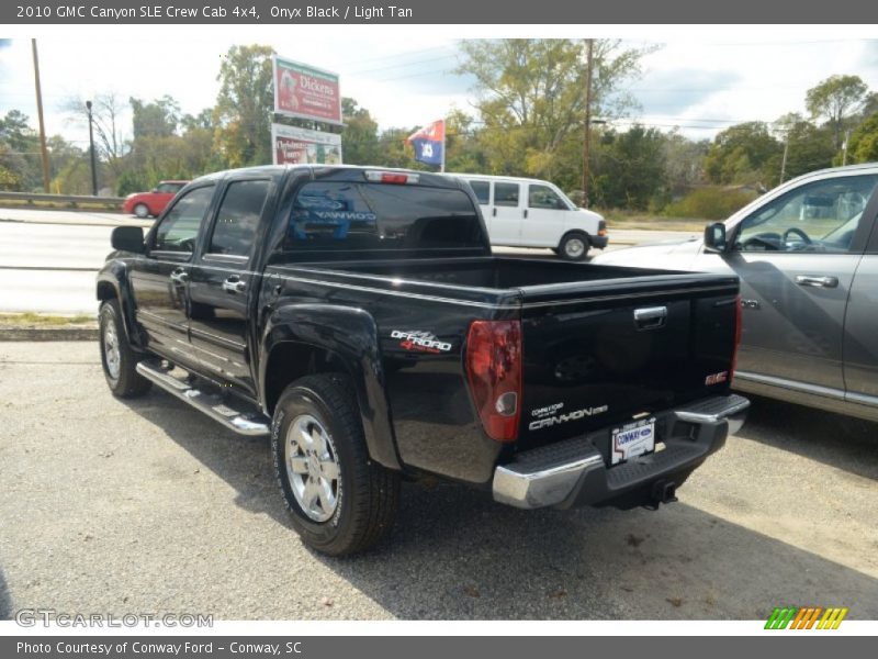 Onyx Black / Light Tan 2010 GMC Canyon SLE Crew Cab 4x4