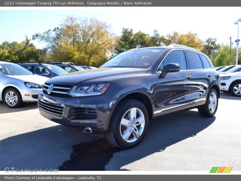 Galapagos Metallic / Black Anthracite 2013 Volkswagen Touareg TDI Lux 4XMotion