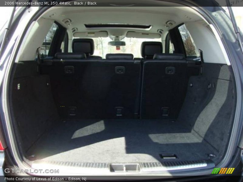 Black / Black 2006 Mercedes-Benz ML 350 4Matic