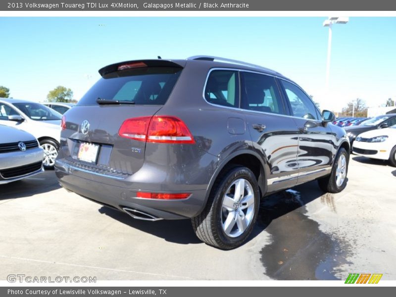 Galapagos Metallic / Black Anthracite 2013 Volkswagen Touareg TDI Lux 4XMotion