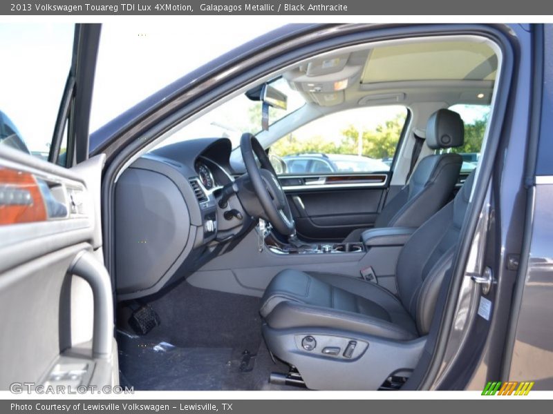 Galapagos Metallic / Black Anthracite 2013 Volkswagen Touareg TDI Lux 4XMotion
