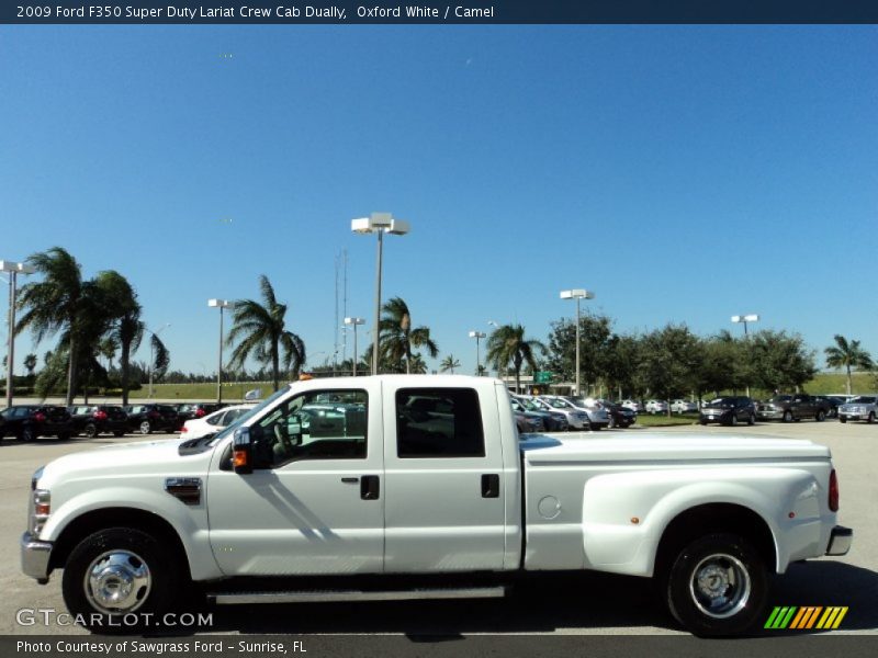  2009 F350 Super Duty Lariat Crew Cab Dually Oxford White