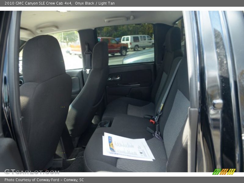 Onyx Black / Light Tan 2010 GMC Canyon SLE Crew Cab 4x4