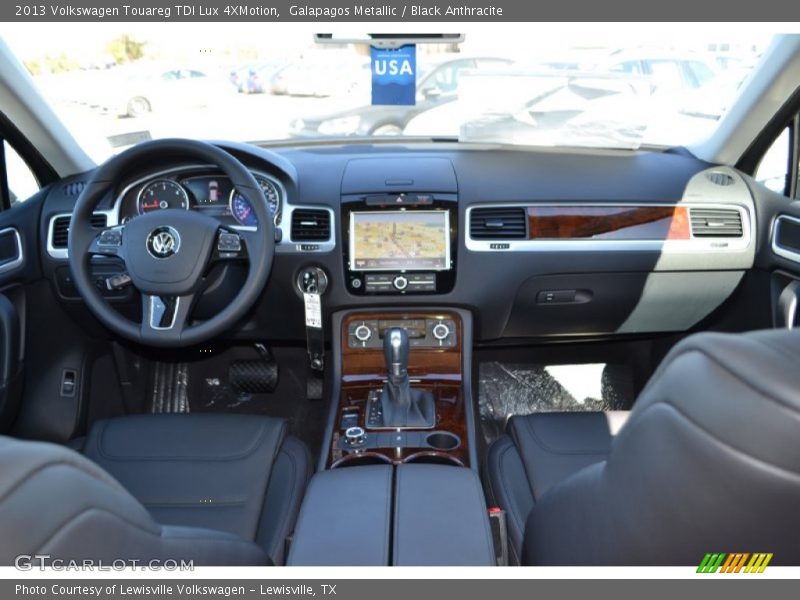 Galapagos Metallic / Black Anthracite 2013 Volkswagen Touareg TDI Lux 4XMotion