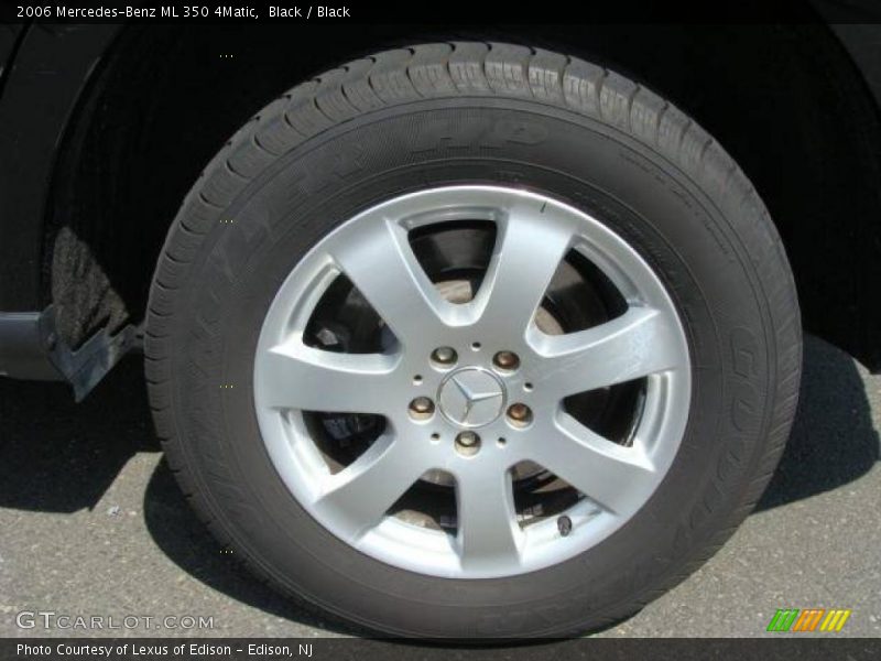 Black / Black 2006 Mercedes-Benz ML 350 4Matic
