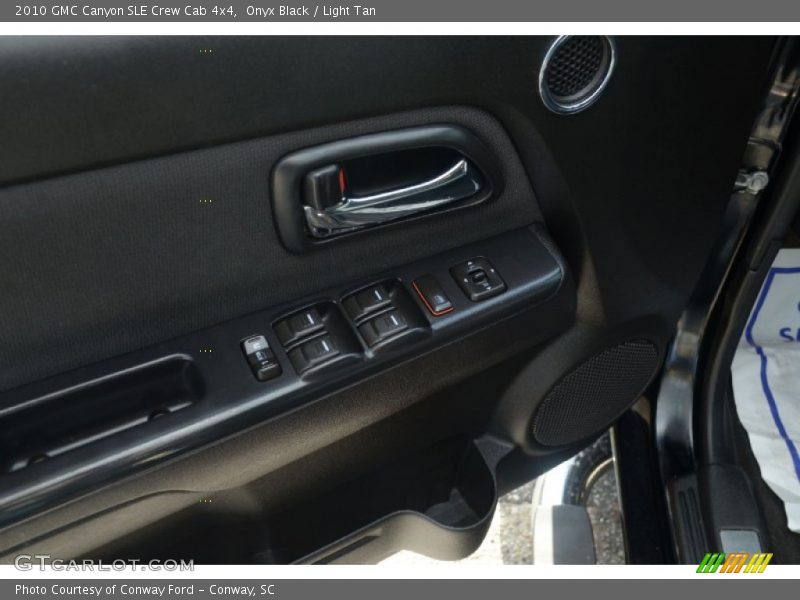 Onyx Black / Light Tan 2010 GMC Canyon SLE Crew Cab 4x4